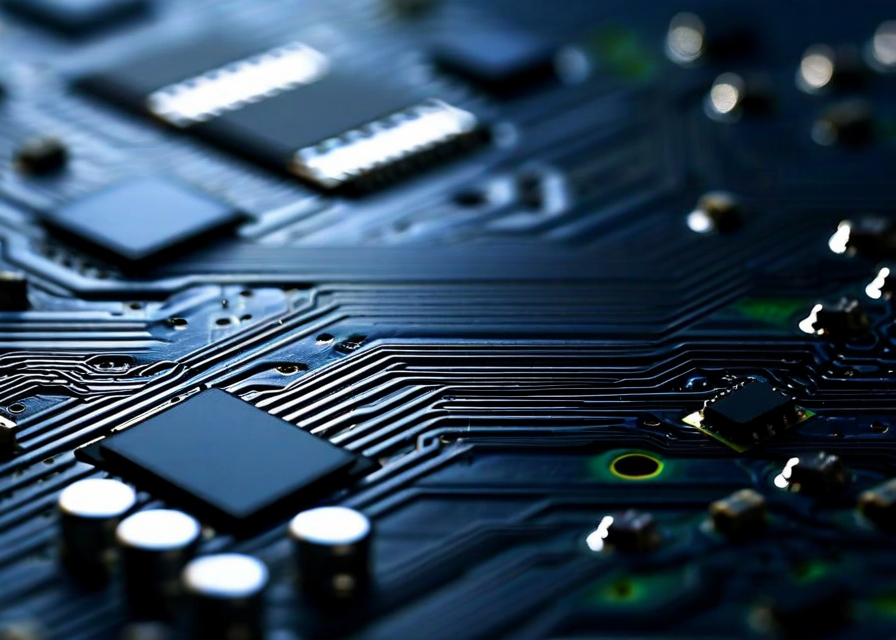RISC-V silicon chip architecture close-up